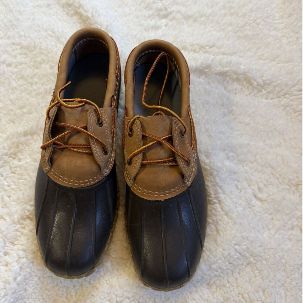 LL Bean Women's Duck Moc Maine Hunting Shoe 10M